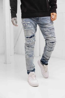 Amicci Belvedere Jeans Heren Blauw - Maat 34 - Kleur: Blauw | Soccerfanshop