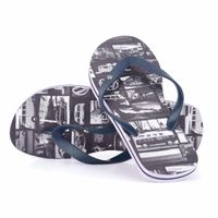 VW Mens Elm Navy Slippers Blauw/Zwart - 41