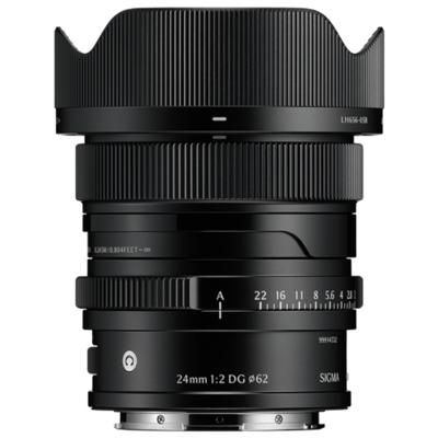 SIGMA 24mm f/2 DG Contemporary Sony E-mount - Zwart