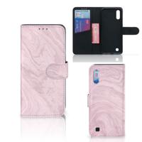 Samsung Galaxy M10 | Bookcase | Marble Pink - Origineel Cadeau Vriendin