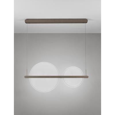 Lyora Strakke hanglampNoah koffie bruin - 9054449