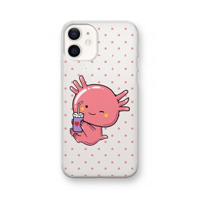 Love You A Lotl: iPhone 12 Transparant Hoesje