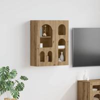 Hangkast met plank Artisan Eiken 59 x 20 x 71.5 cm Bewerkt hout