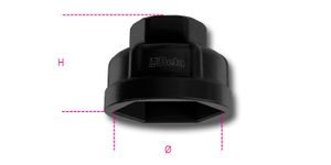 Beta Zeskant dopsleutels voor oliefilterhouders 1493AL/CF 38 - 014930438