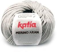 Katia Merino Aran 12 Light grey - thumbnail