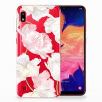 Samsung Galaxy A10 TPU Case Lovely Flowers - thumbnail