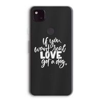 Partner in crime: Google Pixel 4a 5G Transparant Hoesje