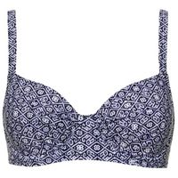 Damella Blue Mosaic Bikini Underwire Bra