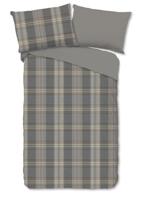 Good Morning Dekbedovertrek "geruite print" - Multi - (140x200 cm) - Katoen