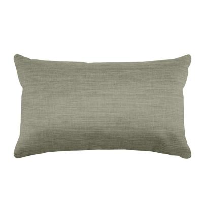 Stof Textile sierkussen Bea - groen - 30 x 50 cm - bank kussens - polyester