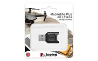 Kingston Technology MobileLite Plus geheugenkaartlezer USB 3.2 Gen 1 (3.1 Gen 1) Type-A Zwart - thumbnail