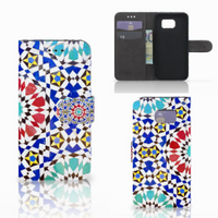 Samsung Galaxy S6 Edge Bookcase Mozaïek - thumbnail