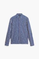 Multicolor gestreept overhemd - BLUE - L