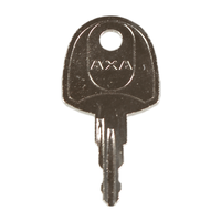 AXA Sleutel voor 3012/3015/3016/3309/3319/3350 Verzinkt 3990-00-37 - thumbnail