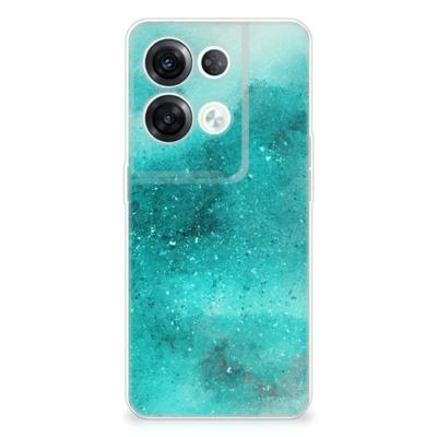 Smartphone hoesje OPPO Reno8 Pro Painting Blue Smartphone hoesje OPPO Reno8 Pro Painting Blue