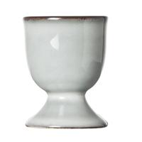 Cosy & Trendy Eierdopje - aardewerk - lichtgrijs - 5 cm - Houders voor gekookte eieren