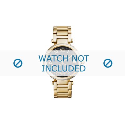 Michael Kors horlogeband MK5989 Staal Doublé