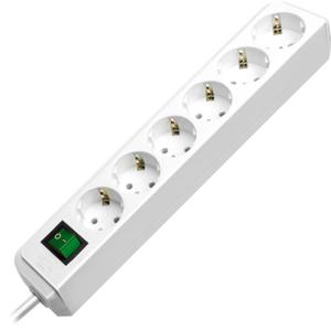 Brennenstuhl Eco power uitbreiding 1,5 m 6 AC-uitgang(en) Wit