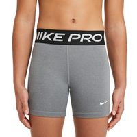 Nike Pro Slidingbroekje Meisjes Grijs Zwart Wit
