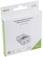 Retail Lasklem 40 stuks Retail 2-voudig 0,5-2,5mm trans\wit - 4047230