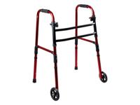 Ridder Inklapbaar looprek (Rood)