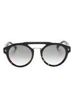 DSQUARED2 EYEWEAR lunettes de soleil Hype à monture à effet écaille de tortue - Noir