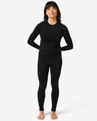 140 Dames Thermolegging Zwart (zwart)