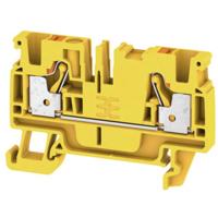 Weidmüller 2051250000 Doorgangsklem 6.1 mm Spanveer Geel 100 stuk(s)