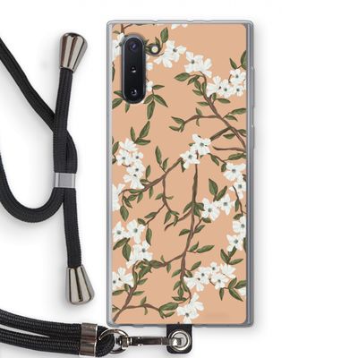 Blossoming spring: Samsung Galaxy Note 10 Transparant Hoesje met koord