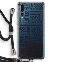 Marrakech print: Huawei P20 Pro Transparant Hoesje met koord