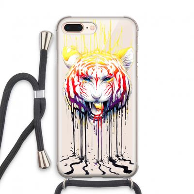 Fading: iPhone 8 Plus Transparant Hoesje met koord