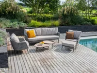 Cannes loungeset groot met Monroe koffietafels