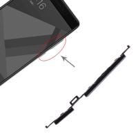 Power-knop en volume regeling knop voor Xiaomi Redmi Opmerking 4X (zwart)