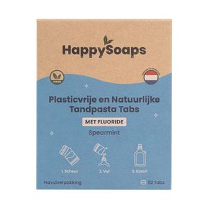 Happysoaps Fluoride Tandpasta Navulling Tabs