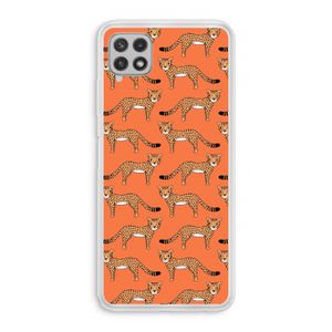 Cheetah: Samsung Galaxy A22 4G Transparant Hoesje