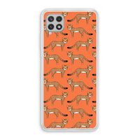 Cheetah: Samsung Galaxy A22 4G Transparant Hoesje