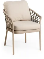 Tierra Outdoor dining tuinstoel nevada champagne