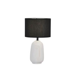 Fischer & Honsel TafellampFace Ø 22cm zwart - 50716