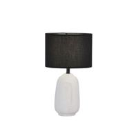 Fischer & Honsel TafellampFace Ø 22cm zwart - 50716