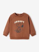 Babysweater Peanuts® Snoopy chocoladebruin