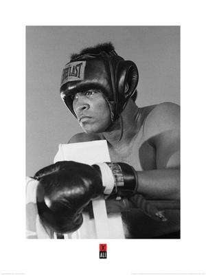 Kunstdruk Muhammad Ali Training 60x80cm