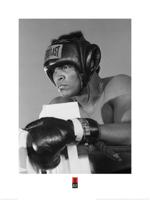Kunstdruk Muhammad Ali Training 60x80cm