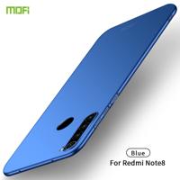 Voor Xiaomi RedMi Note8 MOFI Frosted PC ultradun hard case (blauw)