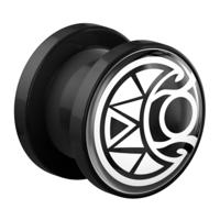 Tunnel met Maori Design Acryl Tunnels & Plugs - thumbnail