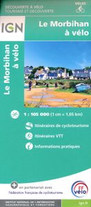 Fietskaart 5 Velo Le Morbihan a Velo | IGN - Institut Géographique Nat