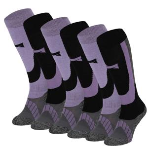 Xtreme Skisokken Unisex 6-pack Multi Purple-39/42