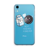 Best Friend Forever: iPhone XR Transparant Hoesje