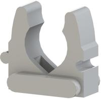 Enzo klembeugel nylon 031/16-22 grijs jsl doos a 50 stuks - 4113295