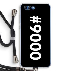 #9000: Honor 10 Transparant Hoesje met koord