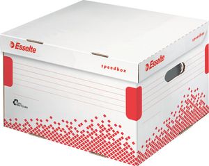 Esselte Speedbox tijdschriftenhouder Rood, Wit